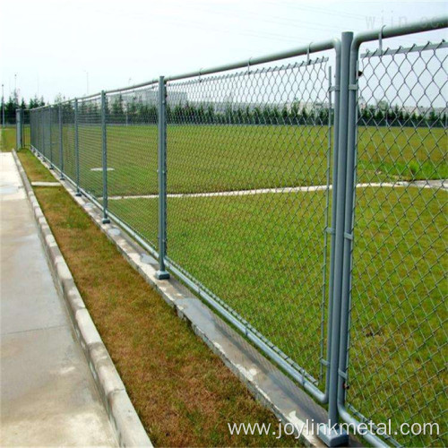 Galvanized Chain Link Fence Security Fencing